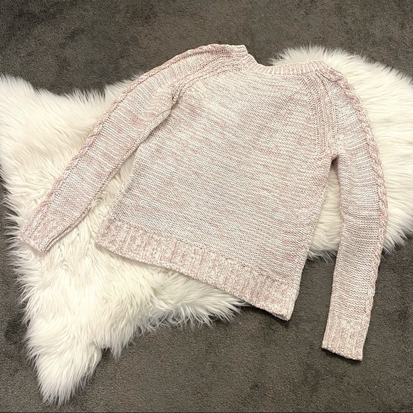 Blush cable-knit sweater - Picture 4 of 5